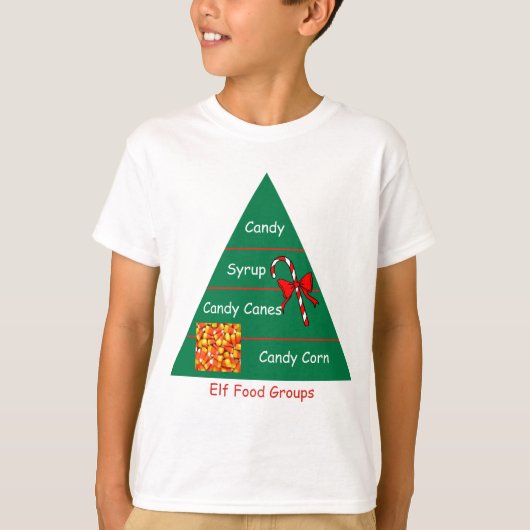 Elf Voedingsgroepen T-shirt (Voorkant)