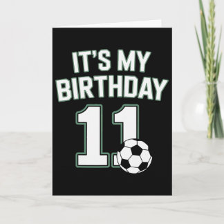 Elf Voetbal Het Is Mijn Verjaardag 11 Jeugdspelers Kaart