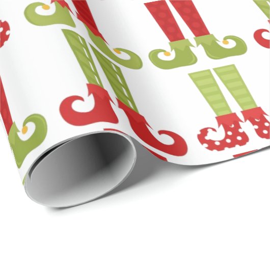 Elf voeten cadeaupapier (Rol Hoek)