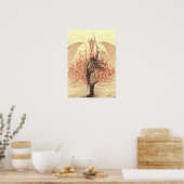 Elf vs Dragon Poster (Keuken)