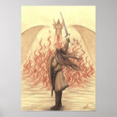 Elf vs Dragon Poster (Voorkant)