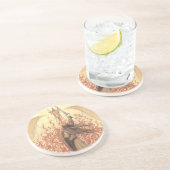 Elf vs Dragon Zandsteen Onderzetter (Zijkant)