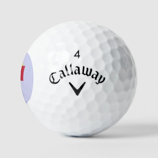 Elf w Red Box Callaway Supersoft golfballen 12 pk (Logo)