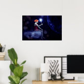 Elf Wand Poster (Thuiskantoor)