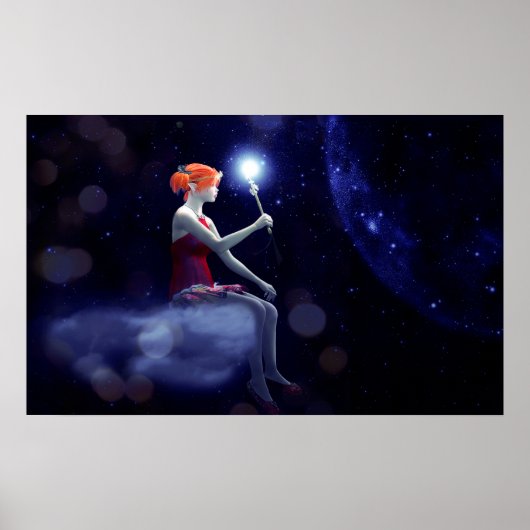 Elf Wand Poster (Voorkant)