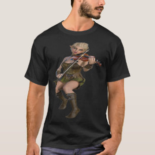 Elf Warrior Barbarian Fantasy Tabletop RPG Rolepla T-shirt