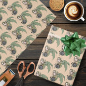 Elf Warrior Dragon Fantasy Cadeaupapier