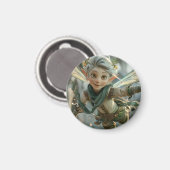 Elf Warrior Magneet (Voorkant / Achterkant)