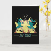 Elf wars kaart (Gele Bloem)