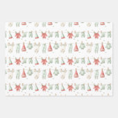 Elf Wasmachinepatroon Inpakpapier Vel (Voorkant 3)