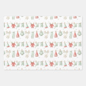 Elf Wasmachinepatroon Inpakpapier Vel (Voorkant 2)