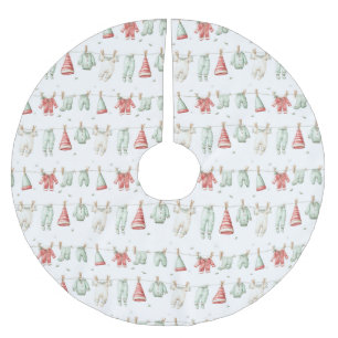 Elf Wasmachinepatroon  Kerstboom Rok