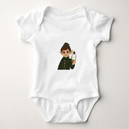 Elf Watcher Baby Body Pakker Starry Night Rugzijde Romper