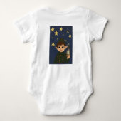 Elf Watcher Baby Body Pakker Starry Night Rugzijde Romper (Achterkant)