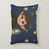Elf Watcher Starry Night Rechthoekige Worpillow Accent Kussen (Voorkant(Verticaal))