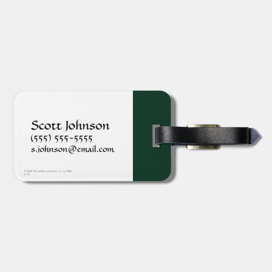 Elf Weapons Collage Bagagelabel (Achterkant horizontaal)