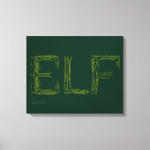 Elf Weapons Collage Canvas Afdruk (Voorkant)