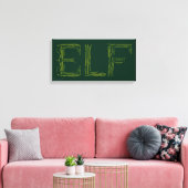 Elf Weapons Collage Canvas Afdruk (Insitu (Woonkamer))