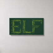 Elf Weapons Collage Canvas Afdruk (Voorkant)