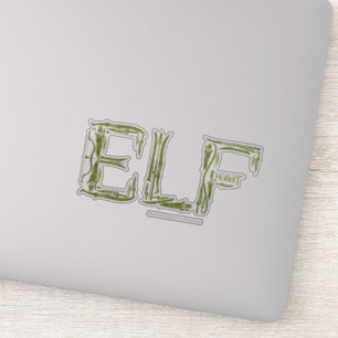 Elf Weapons Collage Sticker