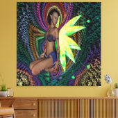 Elf Woman Canvas Afdruk (Insitu (Woonkamer))