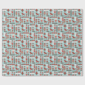 Elf Workshop — Verpakkingspapier Cadeaupapier (Vlak)