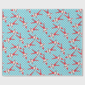 Elf Wrapping Paper Cadeaupapier (Vlak)