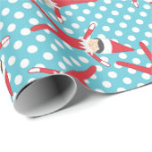 Elf Wrapping Paper Cadeaupapier (Rol Hoek)
