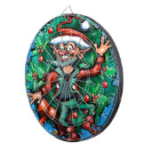 Elf Wreath Dartbord (Voorkant Rechts)