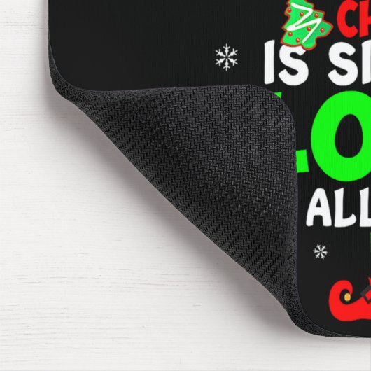 Elf Xmas The Way To Spread Christmas Cheer Men Wom Muismat (Hoek)