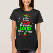 Elf Xmas The Way To Spread Christmas Cheer Men Wom T-shirt (Voorkant)