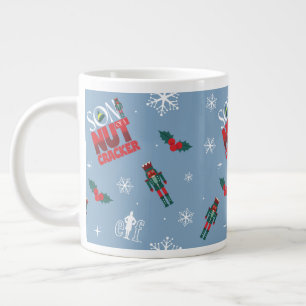 Elf "Zoon van een notenkraker" Winterpatroon Grote Koffiekop