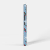 Elf "Zoon van een notenkraker" Winterpatroon Samsung Galaxy Hoesje (Rechterkant)