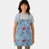 Elf "Zoon van een notenkraker" Winterpatroon Schort (Insitu)