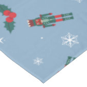 Elf "Zoon van een notenkraker" Winterpatroon Tafelkleed (Gekanteld)