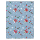 Elf "Zoon van een notenkraker" Winterpatroon Tafelkleed (Voorkant)