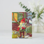  Elf Zweedse Gnome Tomte (kopie) Briefkaart (Staand voorkant)