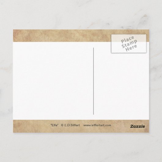 Elfa Briefkaart (Achterkant)