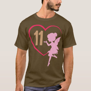 Elfde elfde verjaardag van de feillair-Girl-prins T-shirt