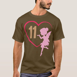 Elfde elfde verjaardag van de feillair-Girl-prins T-shirt