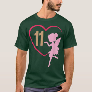Elfde elfde verjaardag van de feillair-Girl-prins T-shirt