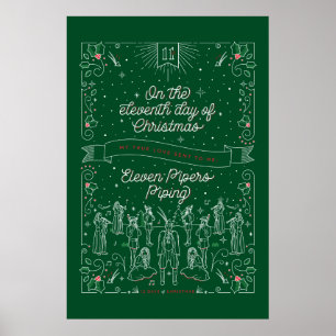 elfde kerstdag Poster 24x36
