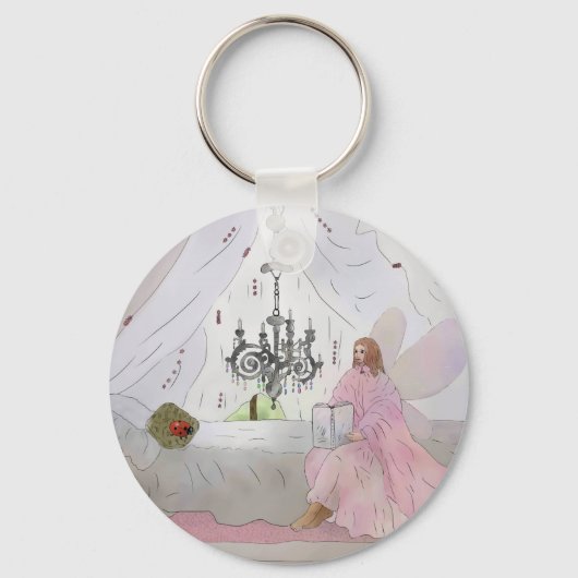 Elfe im Schlafzimmer Sleutelhanger (Voorkant)