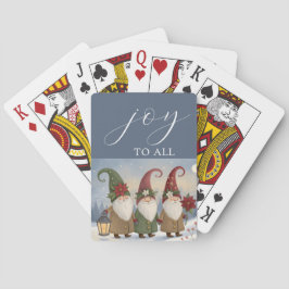 elfen blij met alle klassieke speelkaarten