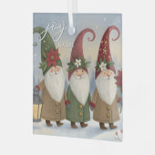  elfen blij voor alle Ornament (Voorkant links)