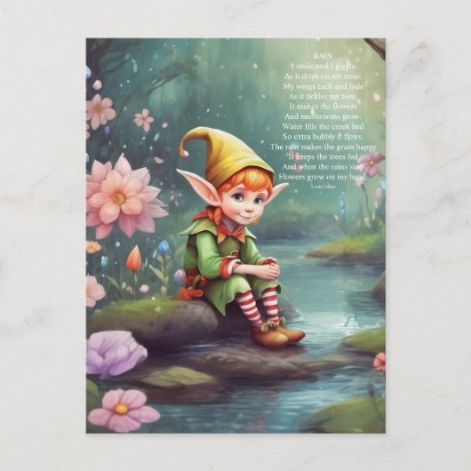 Elfen: Briefkaart (Voorkant)