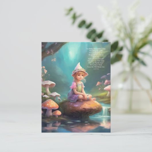 Elfen: Briefkaart (Staand voorkant)