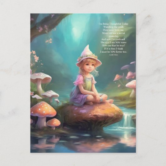 Elfen: Briefkaart (Voorkant)