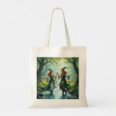 Elfen dansen tote bag (Achterkant)