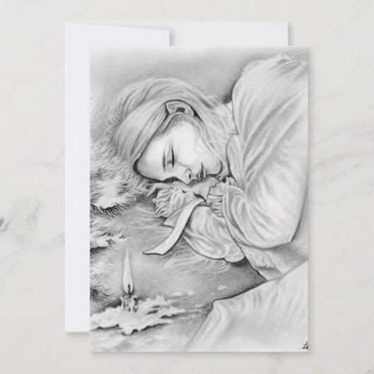 Elfen Droom Ansichtkaart Feestdagenkaart (Voorkant)